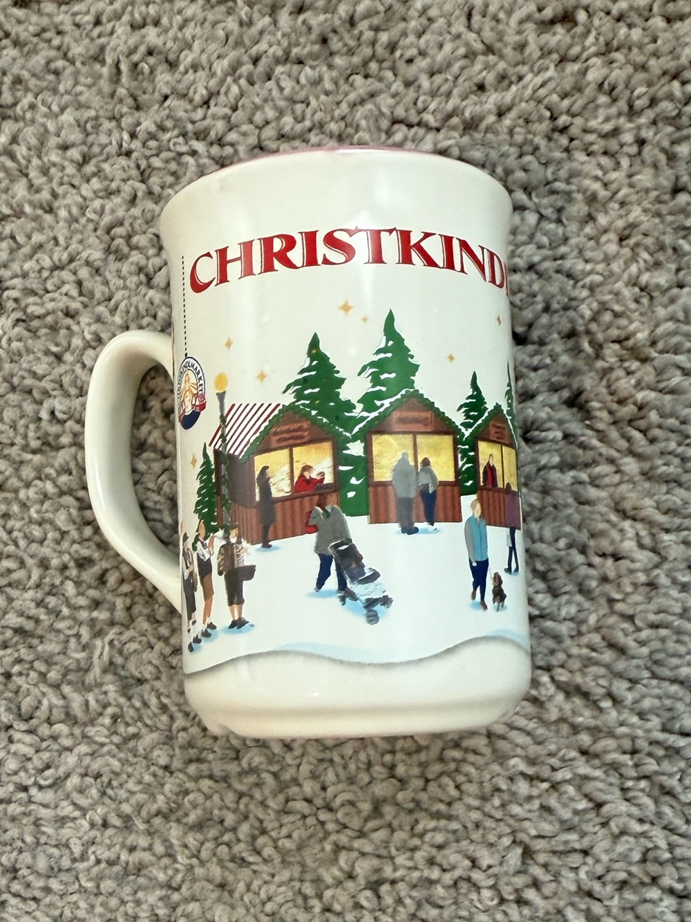 Christkindlmarket Chicago Christmas Market Mug 0.2L Glühwein Holiday Collectible